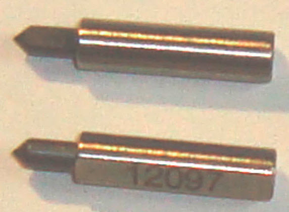 Diamond test tip