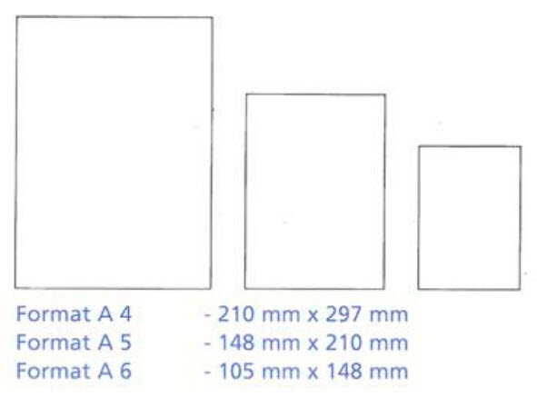Size A6